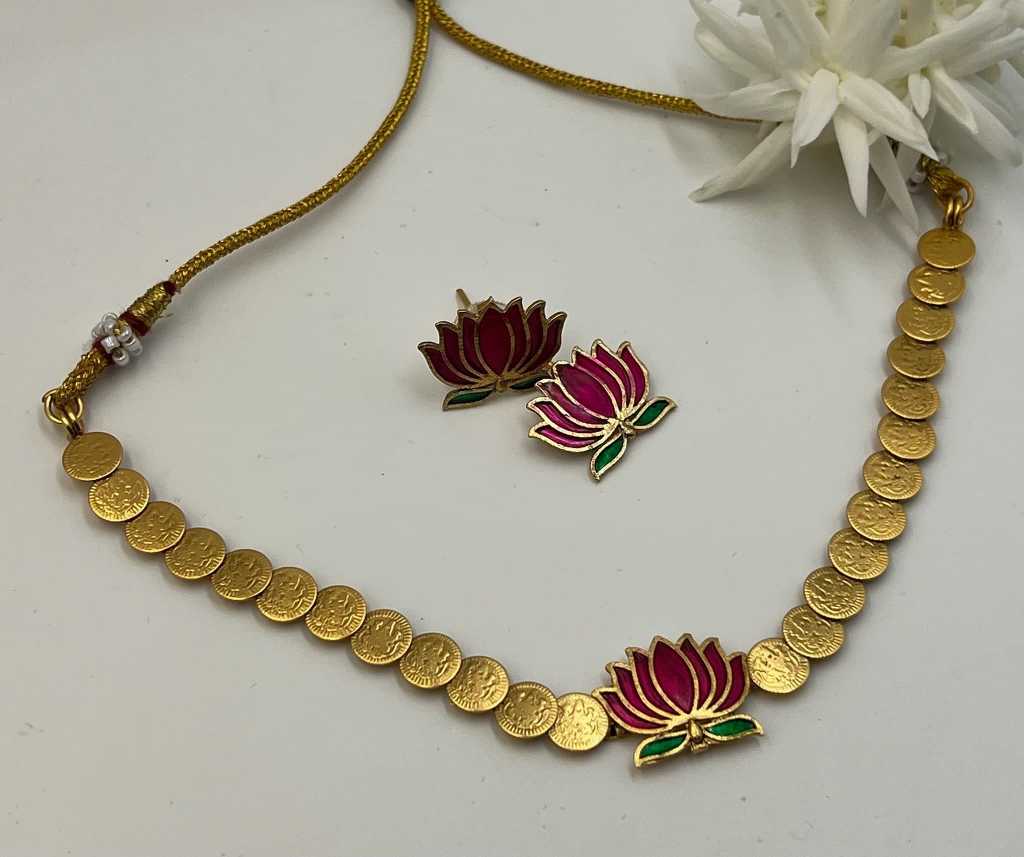 Lotus Neckalce set