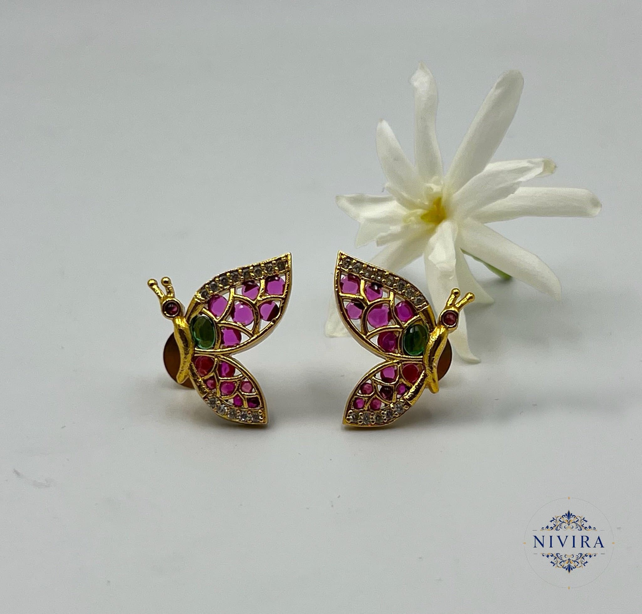 Jadau Earrings
