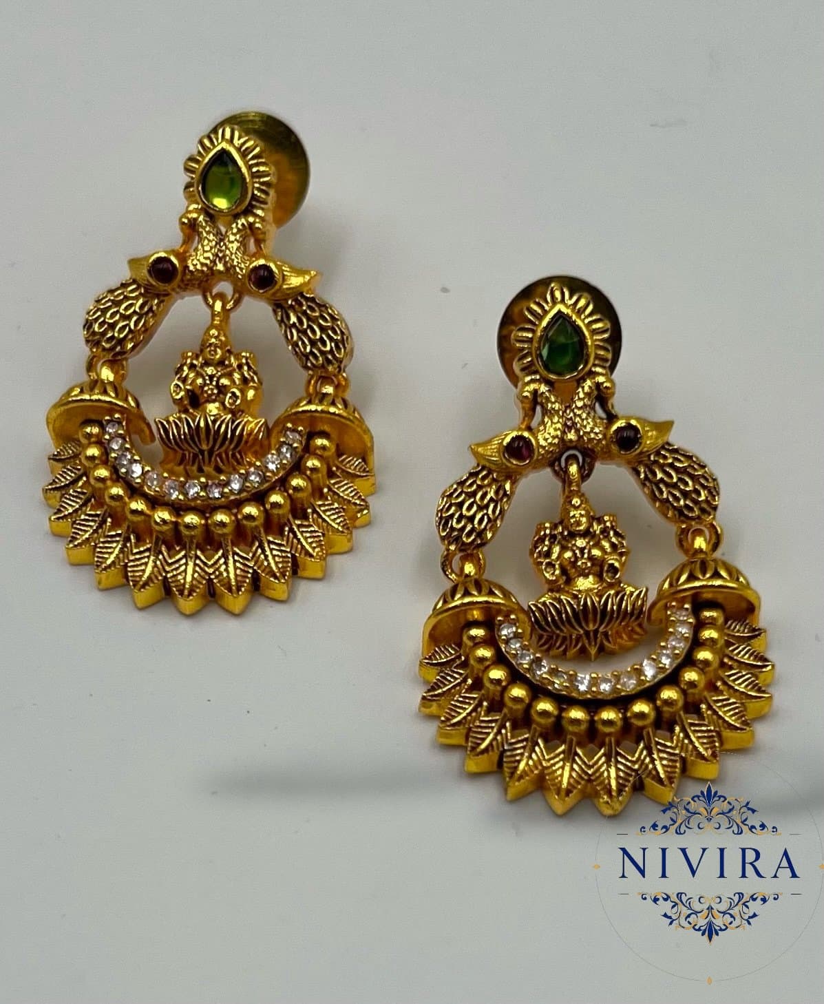 Divine Peacock Earrings