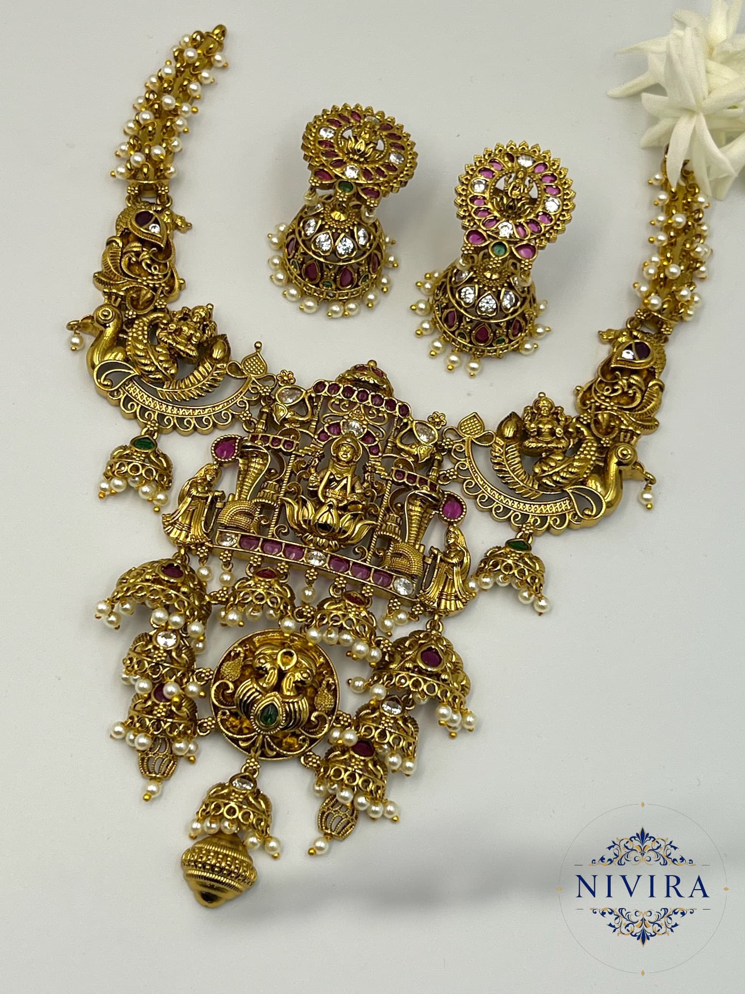 Nakshi Kante Necklace Set