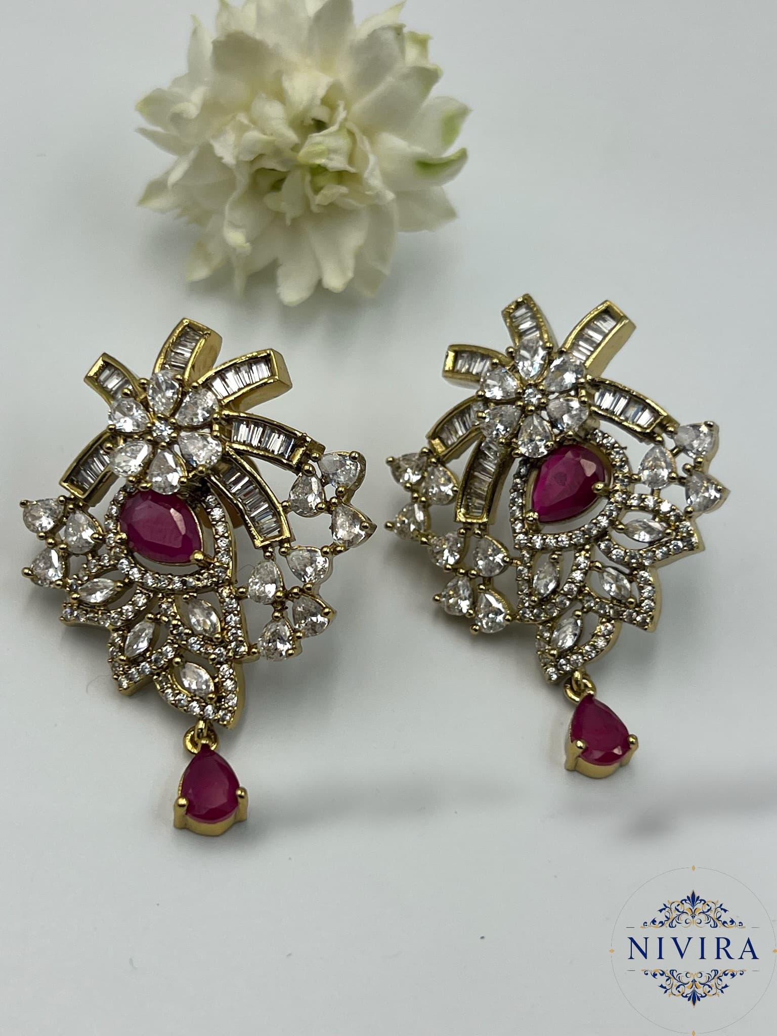 Ruby Mehendi Kante Set - image 2