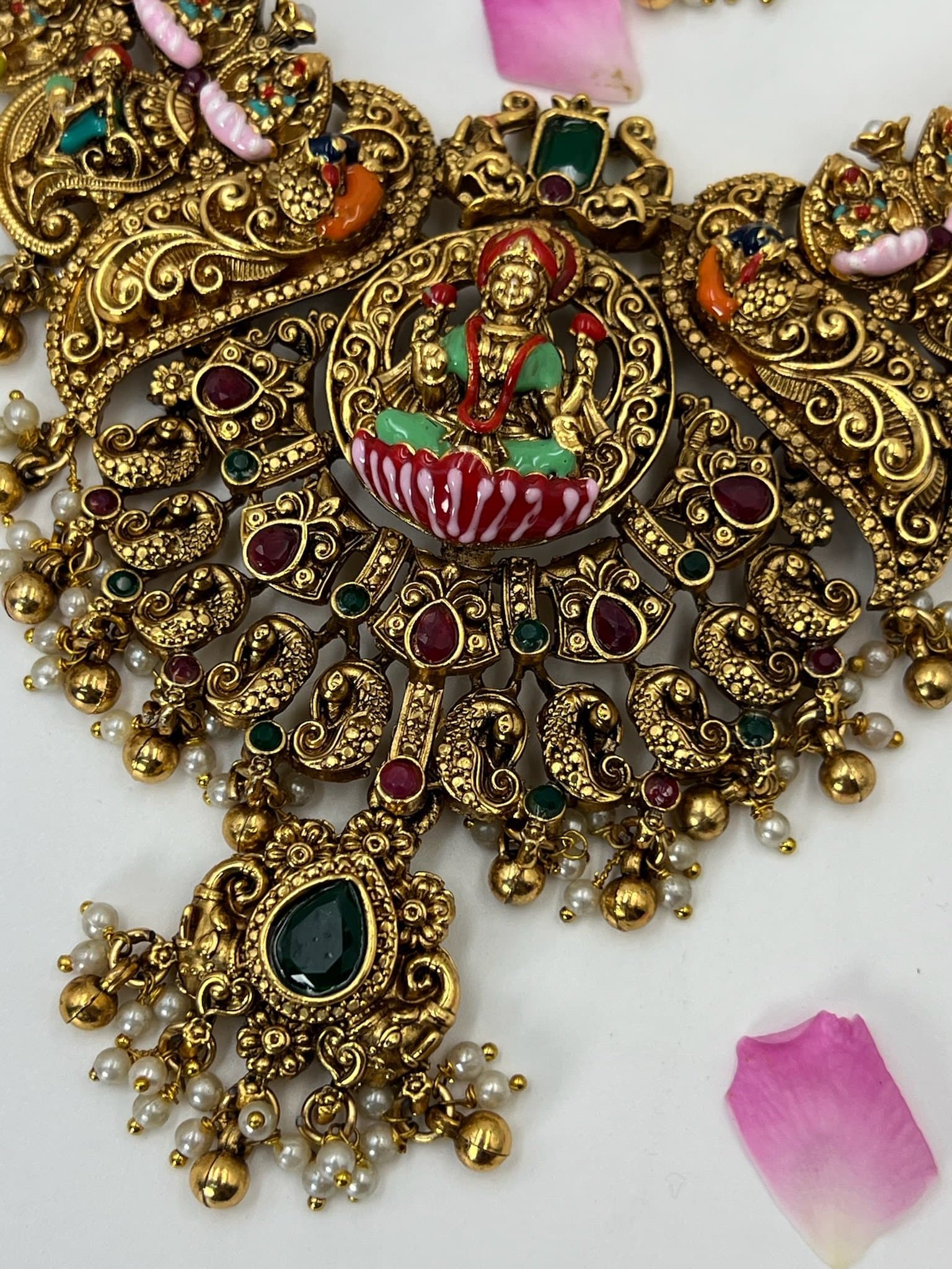 Meenakari Antique Bridal Set - image 4