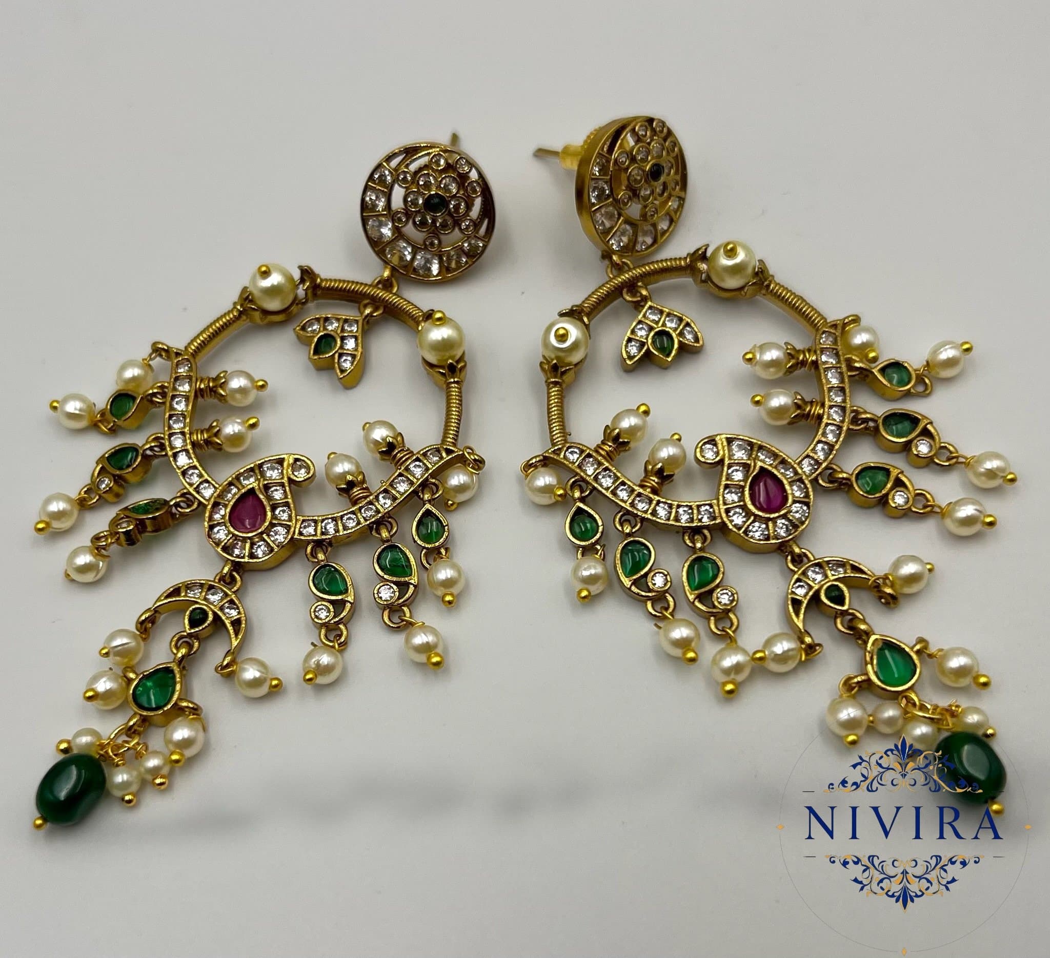Radiant Paisley Hoops