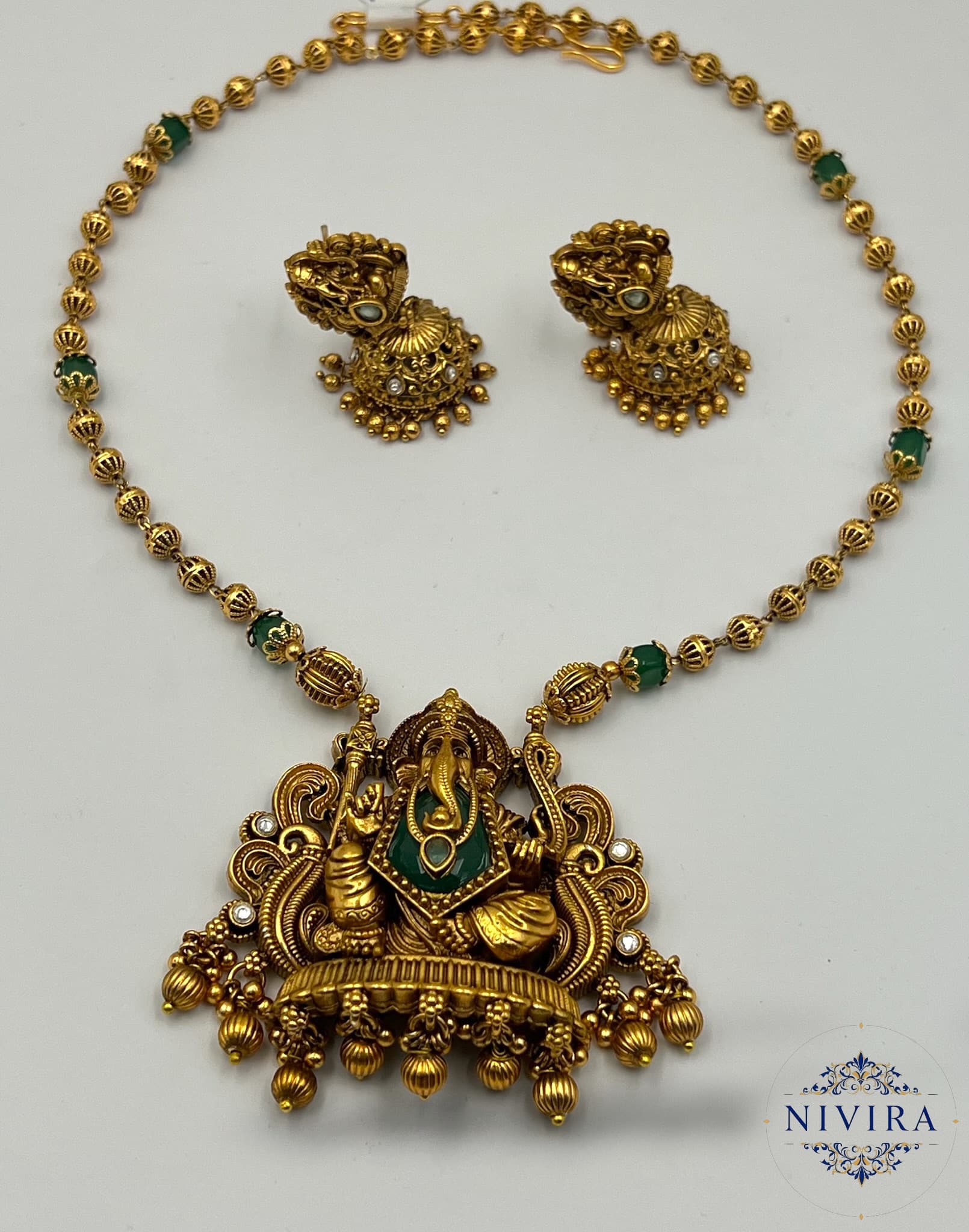 Ganesha Long Neclace Set