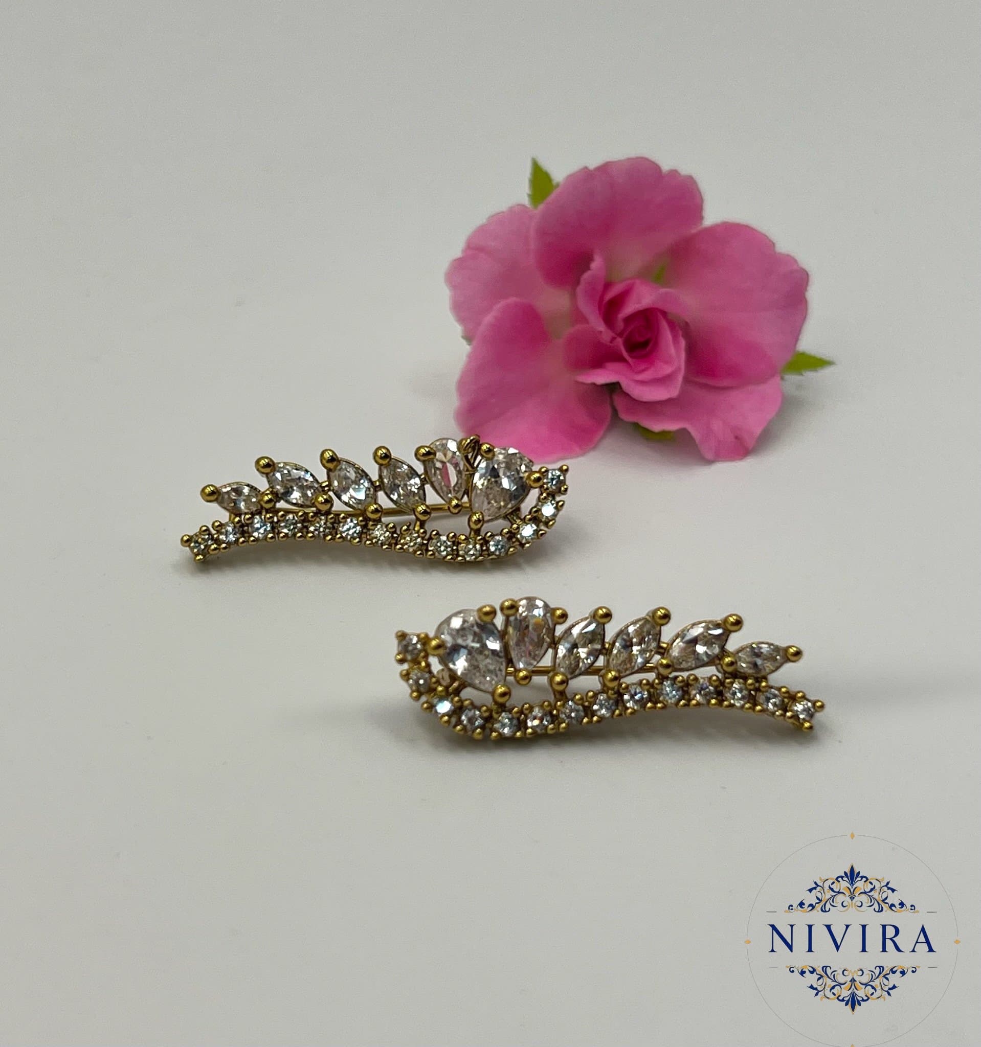 Teardrop CZ Gradient Earrings