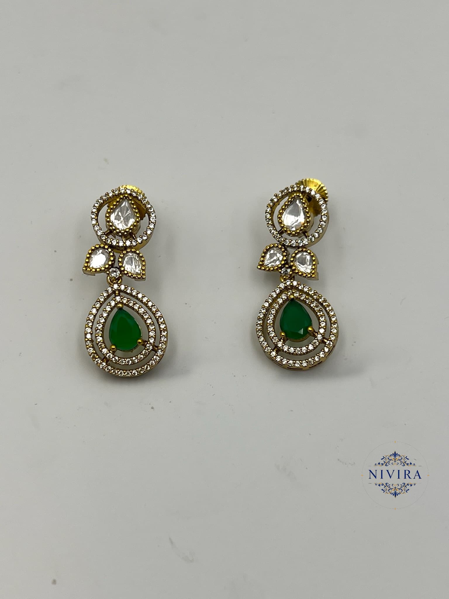 Regal Uncut Kundan Set - image 3