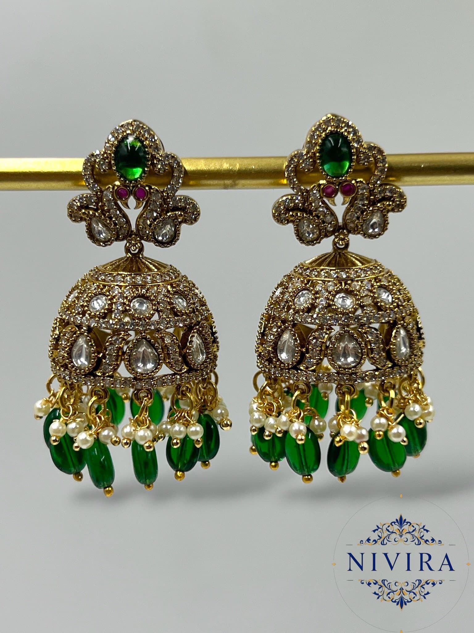 Emerald Grace Jhumka
